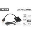 Dark DK HD AHDMIXVGA HDMI TO VGA ve SES Aktif Dijital-Analog Dönüştürücüsü