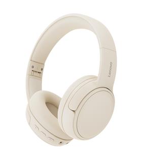 Lenovo EB320 Krem (Moon Rock White) Kulak Üstü Bluetooth Kulaklık