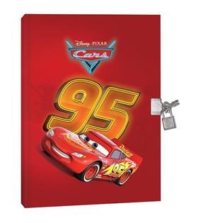 Keskin Color Hatıra Defteri Kilitli Cars 104 YP 14x20 310210-33