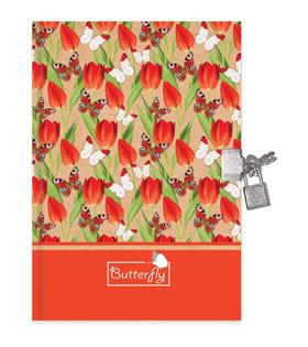 Keskin Color Hatıra Defteri Kilitli Kraft 14x20 80 YP 310261-99