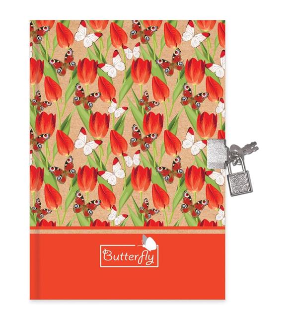 Keskin Color Hatıra Defteri Kilitli Kraft 14x20 80 YP 310261-99