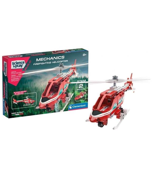 Clementoni Mekanik Laboratuvarı - Firefighting Helicopter 75075TR