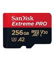 SanDisk Extreme Pro SDSQXCD-256G-GN6MA Class 10 UHS-I U3 A2 V30 256 GB Micro SD Kart