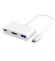 Hytech HY-USBC20 1080p Metal Type-c To hdmı+usb3,0+pd Kablo