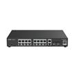 Ruijie-Reyee RG-ES220GS-P 16 Port Poe+ 10-100-1000 Mbps + 2 Port SFP + 2 Port Uplink Yönetilebilir