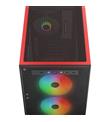 Rampage BLAZE Mesh Temperli Camlı Siyah 4- 12cm ARGB Fan M-ATX Mid-T Gaming Oyuncu Kasası PSU YOK_2)