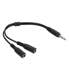 Hytech HY-X77 Siyah Audio + Mic to 3,5mm 0.15m Kul