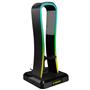 Rampage RM-H77 X-BASE Siyah RGB Işıklı 4-Usb Port Kulaklık İçin Stand