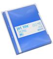 Jet File Telli Dosya Plastik A4 Mavi