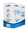 S-link SL-CAT608 305m Gri Utp CAT6 Kablo Ağ Kablosu ve Konnectörler