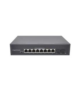 Nova NVC-PSEG0822 8 Port Poe+ 10-100-1000 Mbps 2 Port 10-100-1000 Mbps Uplink 2 Port SFP Switch 120W