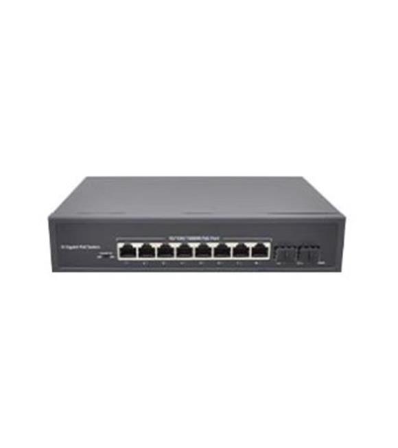Nova NVC-PSEG0822 8 Port Poe+ 10-100-1000 Mbps 2 Port 10-100-1000 Mbps Uplink 2 Port SFP Switch 120W