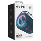 S-link SL-S79 Roll Mavi 6W 1200mAh USB-TF-TWS-IPX5 Bluetooth Hoparlör_1