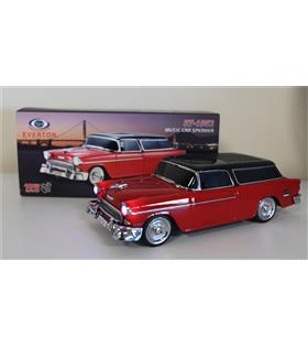 EVERTON RT-1952 Kırmızı Bluetooth Fm-Usb-Tf-Aux Şarjlı Nostaljik Radyo