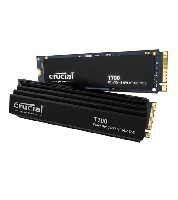 Crucial 1TB T700 Serisi 3D NAND 11700MB-9500MB PCIe Gen5 NVMe M.2 SSD CT1000T700SSD3