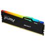 Kingston Beast RGB KF556C36BBEA-16 16GB (1x16GB) DDR5 5600MHz CL36 Siyah Gaming Ram (Bellek)