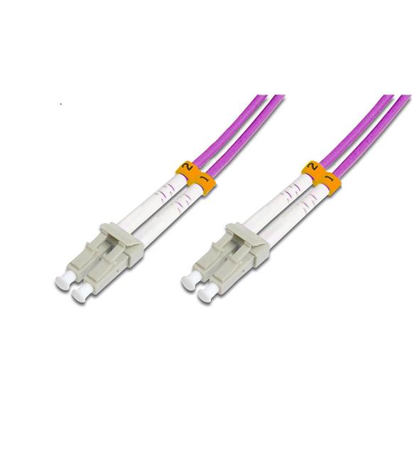 Beek LC-LC Fiber Optik Patch Kablo, Multimode OM 4 50-125 Duplex, 3.0mm, LSZH, 10 metre Kategori Dışı