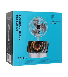 Everest EFN-605 Masaüstü Şarj Edilebilir Beyaz 800mAh Usb Fan