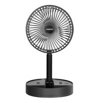 Everest EFN-605 Masaüstü Şarj Edilebilir Siyah 800mAh Usb Fan