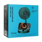 Everest EFN-605 Masaüstü Şarj Edilebilir Yeşil 800mAh Usb Fan_1