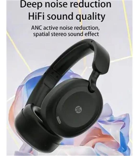 HP H231A Kablosuz Kulak Üstü Bluetooth Kulaklık V5.3 Siyah (Mikrofonlu, Çift Cihaz Desteği)_1