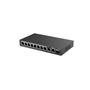 Ruijie-Reyee RG-ES210GS-P 8 Port Poe+ 10-100-1000 Mbps +1 Port SFP Yönetilebilir Switch Çelik Kasa