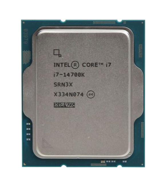 Intel Core i7 14700K TRAY 3.4GHz 33MB Önbellek 20 Çekirdek 1700 10nm Kutusuz İşlemci