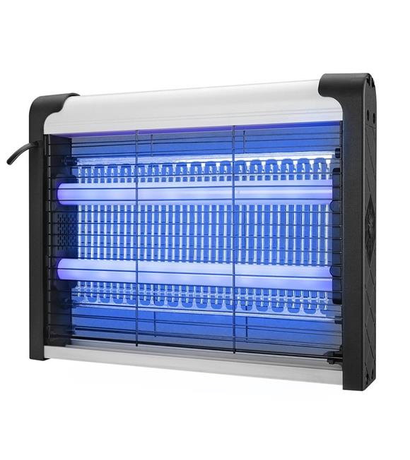 Asonic AS-A28 Siyah Orta Boy 4W+ 2000V Zincir Askısılı İki Ledli Sinek Öldürücü Pratik Ev Aletleri