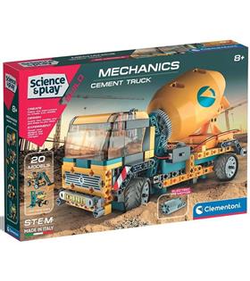 Clementoni Mekanik Laboratuvarı İnşaat Kamyonu 75083TR