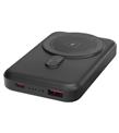 S-link M1031 10000mAh Magsafe 15W HSC22.5W+PD20W+QC3.0 Siyah LCD Taşınabilir Şarj Cihazı Powerbank