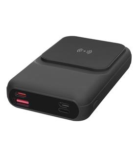 S-link P135 10000mAh 15W Magsafe Dahili Kablo Siyah Gizli LED Taşınabilir Pil Şarj Cihazı Power