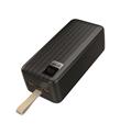 S-link G430 40000mAh Micro+Type-C+USB 18W Siyah LCD Taşınabilir Pil Şarj Cihazı Powerbank