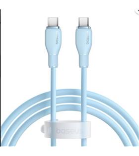 Baseus Pudding USB-A Light 2.4A Kablo 1.2m Mavi (P10355700311-00)
