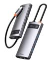 Baseus Metal Gleam 6 Port Type-C HUB-Gri (WKWG080013)_1)