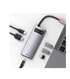 Baseus Flite Series 6in1 Type-C Hub Gri (B00052807813-00)