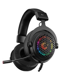 Rampage MAJESTY Siyah RGB Led 7.1 Surround Sound System Gaming Mikrofonlu Oyuncu Kulaklığı