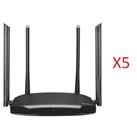 Everest EWR-AC5-V3 AC1200Mbps DualBand 4-6dBi Anten WISP+AP+Repeater Destekli Kablosuz Wifi Router X 5 Adet