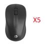 HP S500 Siyah Wireless USB Kablosuz Mouse X 5 Adet