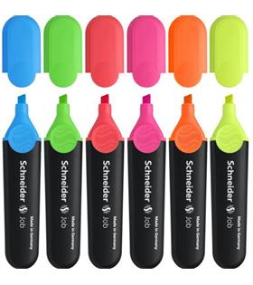 Schneider Fosforlu Kalem Job 6 Lı Karton Kutu 115096