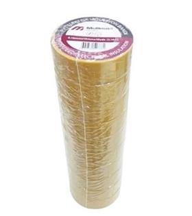 Mutlusan 10-19 İzole Bant 10lu(Elektrik Bant) Sarı 065133141019