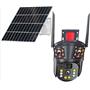 Apronx APX-WSP348 6mp 3.6mm 4G Solar Çift Kamera 49 LED Wifi Ptz Kamera