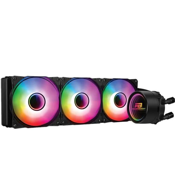 PowerBoost ALPHA 240B ARGB Fanlı 240mm (LGA1700-AM4-AM5) Uyumlu Sıvı Soğutma Sistemi (Siyah)