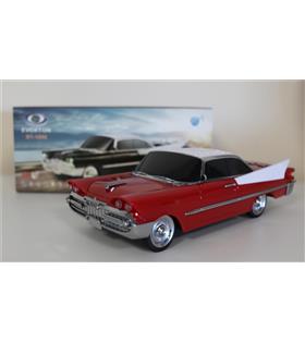 EVERTON RT-1954 Kırmızı Arabalı Bluetooth Fm-Usb-Tf-Aux Şarjlı Nostaljik Radyo