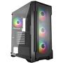 PowerBoost PB-PS6849B 650w 80+ Bronze USB 3.0 Mesh 4-12cm Rainbow Fanly Mid-T ATX