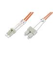 Beek LC-SC Fiber Optik Patch Kablo, Multimode OM 2 50-125 Duplex, 3.0mm, LSZH, 2 metre Kategori Dışı