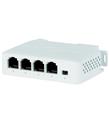 Nova NVC-AT13F-A Poe Extender 10-100-1000 Mbps 1 İnput 3 Output 30W İç Ortam