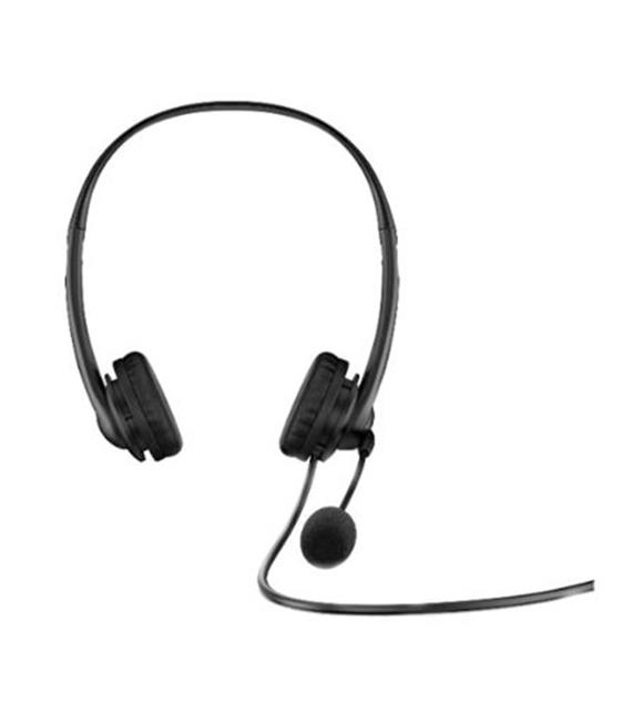HP 428H5AA USB-G2 Stereo Kablolu Mikrofonlu Kulak Üstü Kulaklık Siyah