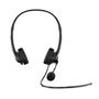 HP 428H5AA USB-G2 Stereo Kablolu Mikrofonlu Kulak Üstü Kulaklık Siyah