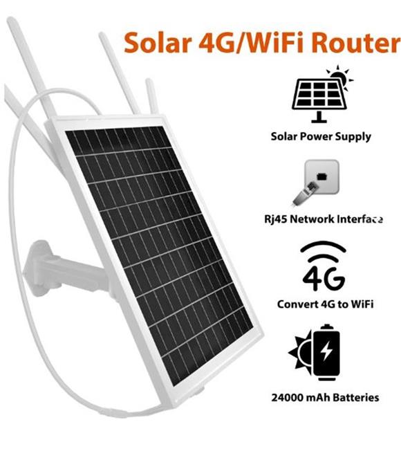 Apronx APX-SR415 Wireless 4G Solar Modem 15w (10-12 Kullanıcı) 20400mAh Kategori Dışı