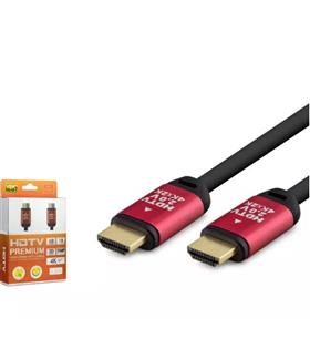 HADRON HDX2037 HDMI (M) TO HDMI (M) KABLO PVC 4K 1.5M SİYAH